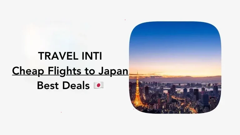 Cheap Flights to Japan