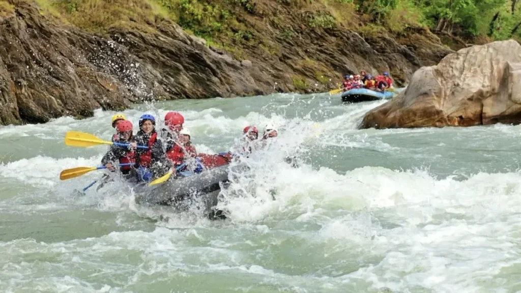 Rafting in Nepal